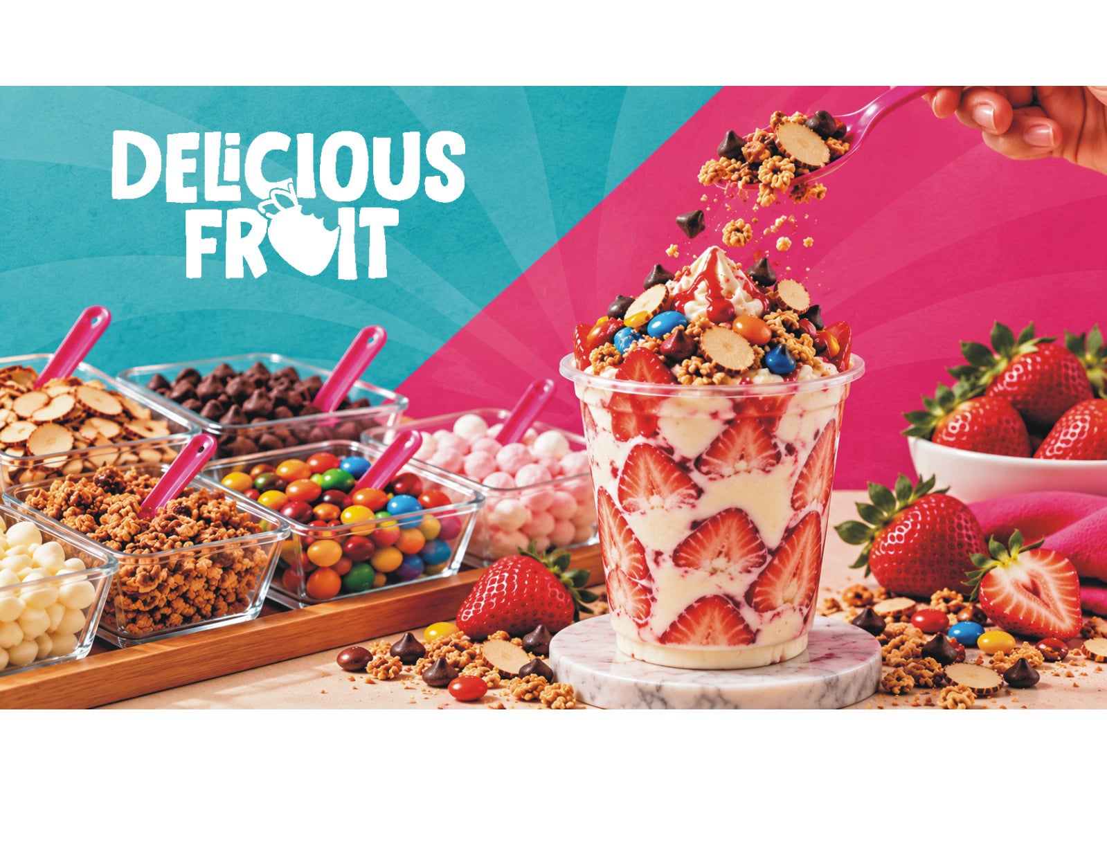 Raspados de sabores con chamoy y toppings para fiestas y eventos
