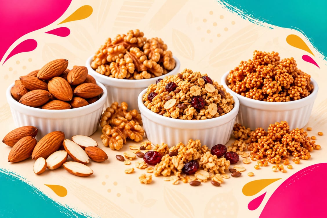 Toppings crujientes para personalizar tus postres y antojos